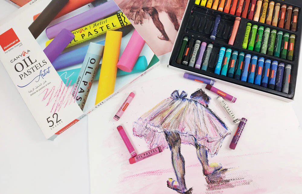 Composition of Oil Pastels!