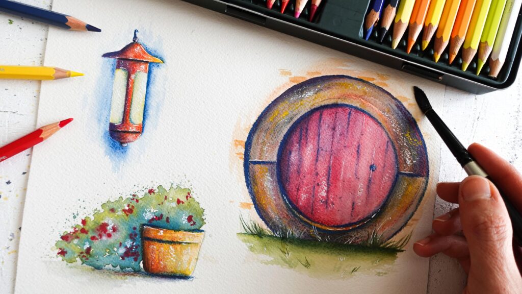 What Are Water Paint Pencils?
